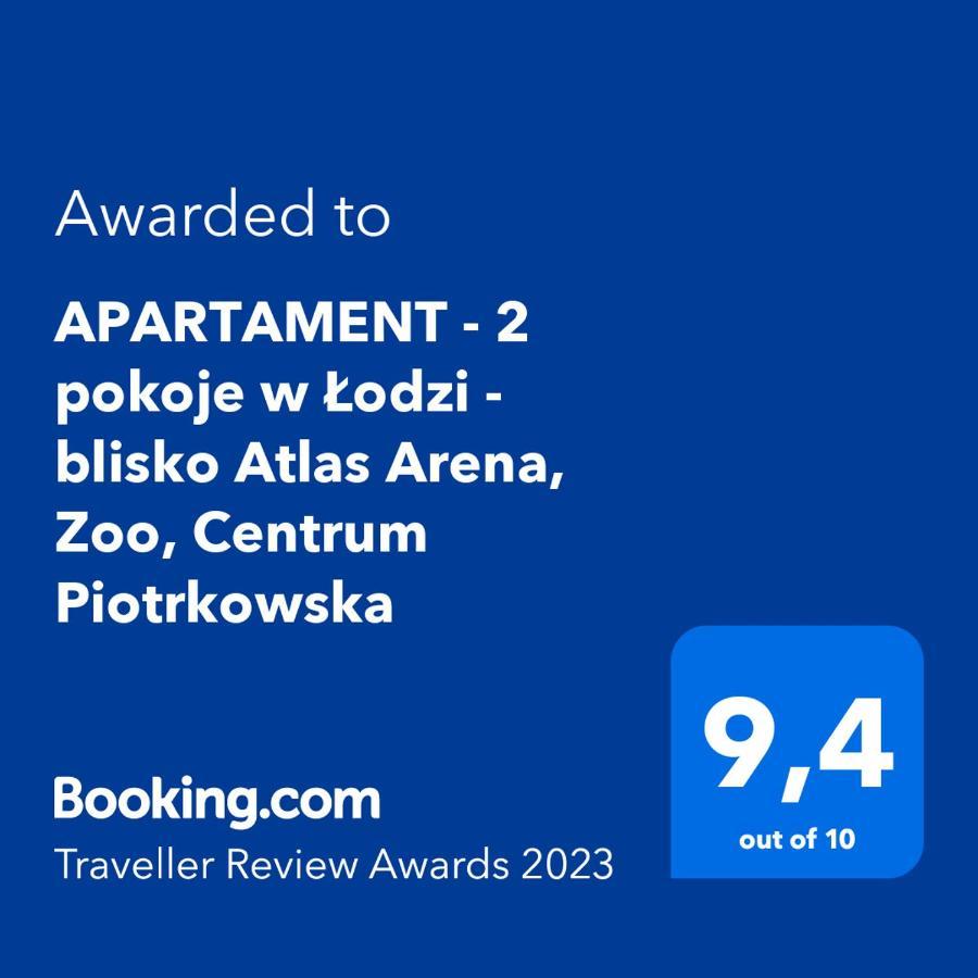 Apartament - 2 Pokoje W Lodzi - Blisko Atlas Arena, Zoo, Centrum, Piotrkowska Экстерьер фото